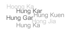 Hung Kuen, Hung Gar, Hung Gar Kuen, Hung Kar
