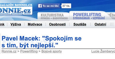 Interview s Pavlem Mackem sifu: Bojová umění, sebeobrana a silový trénink